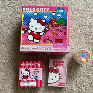 Hello Kitty play set bundle